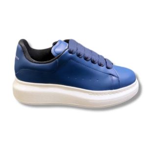 Alexander McQueen – Sneaker bluette bimbo