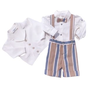 Colorichiari – Completo beige e celeste