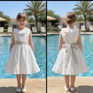 Amaya – Abito con fascia per cerimonia