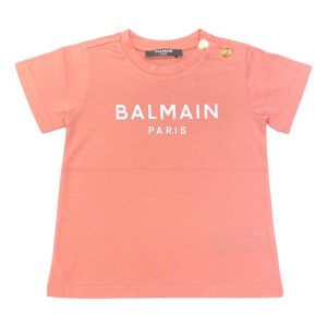 Balmain – T-shirt bimba – Rosa