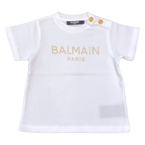 Balmain – T-shirt bimba – Bianca