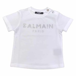 Balmain – T-shirt bimba – Bianca