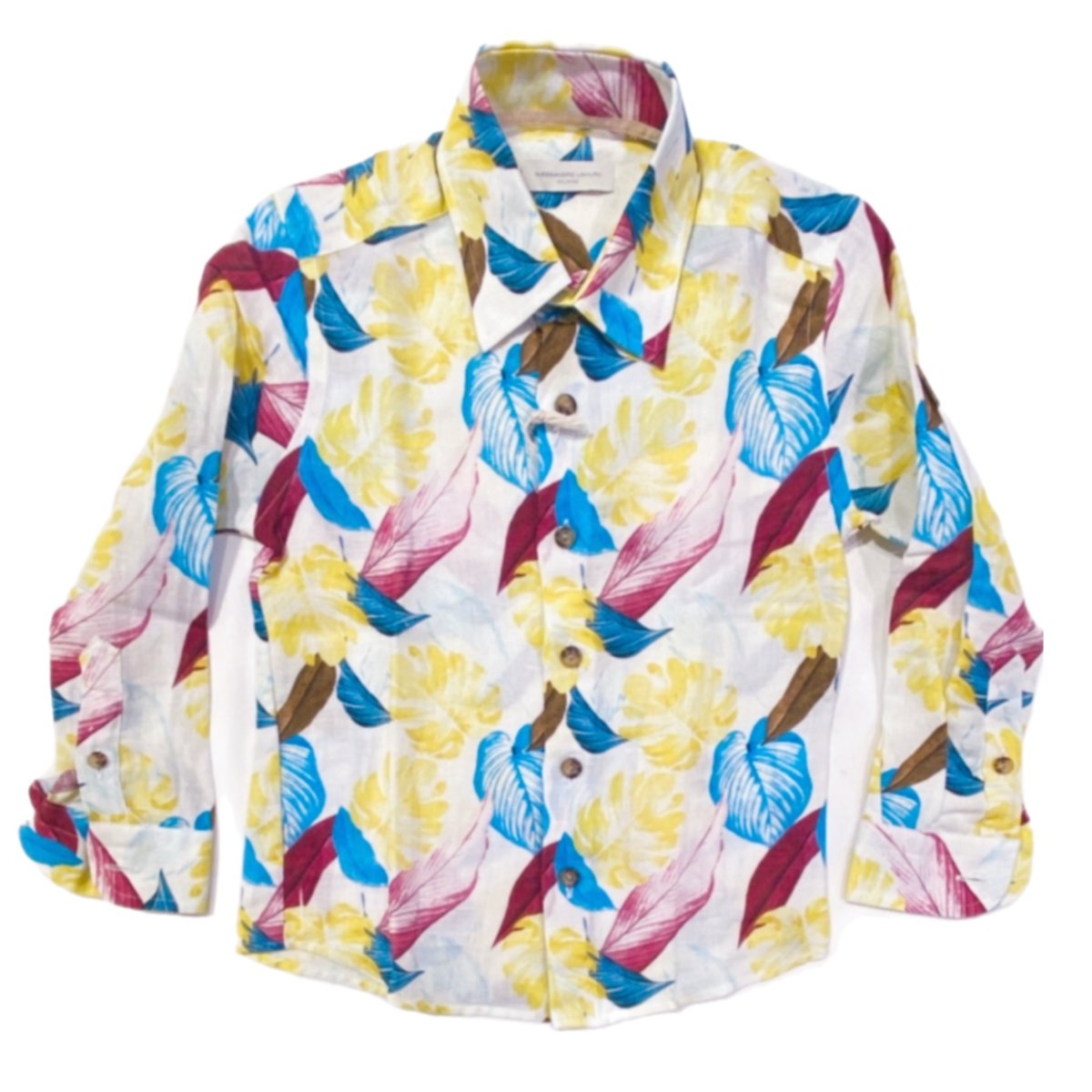 A.Lamura – Camicia colorata manica lunga - immagine 2