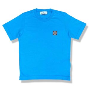 Stone Island – T-shirt bambini – Azzurro