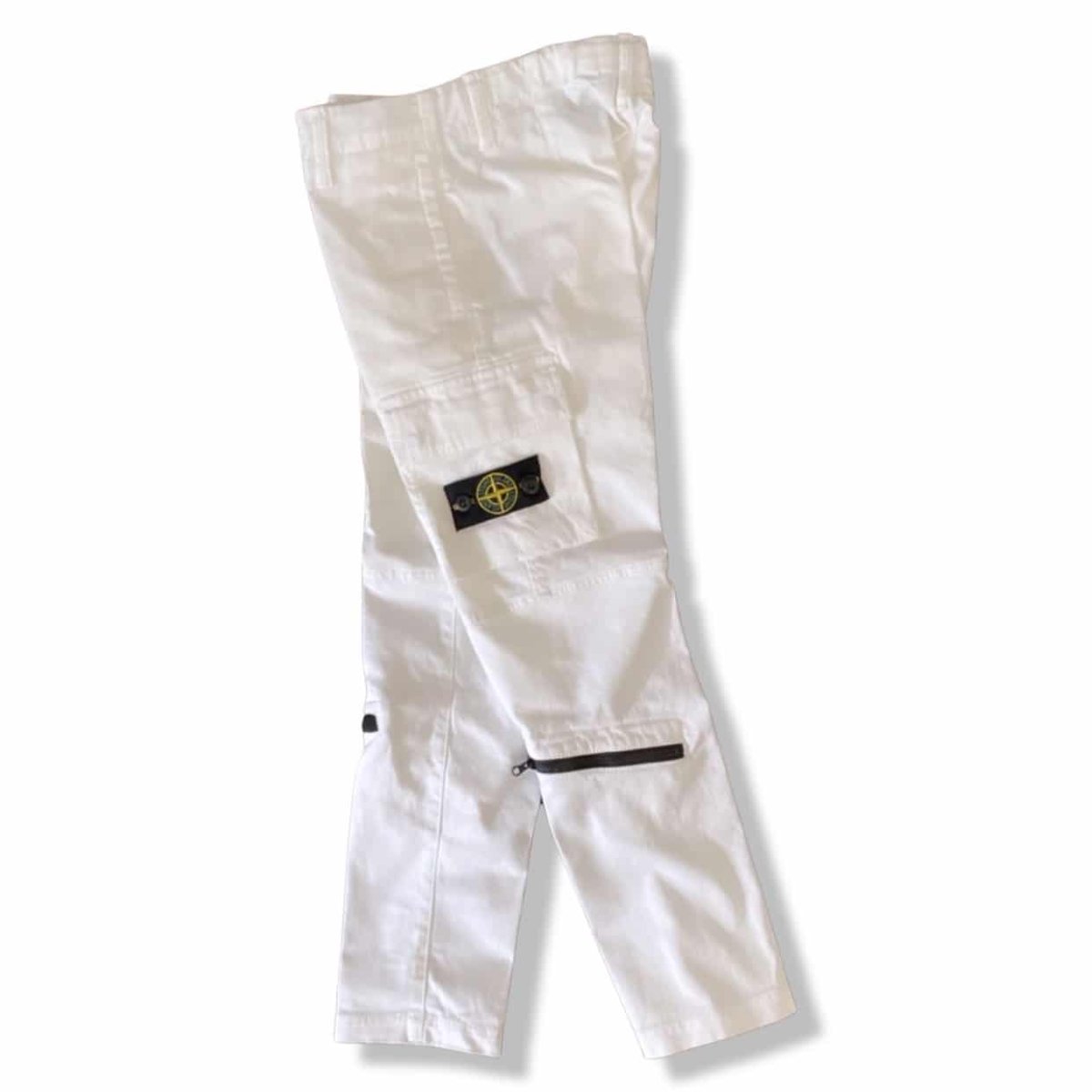 Stone Island – Pantalone con tasconi – Bianco - immagine 2