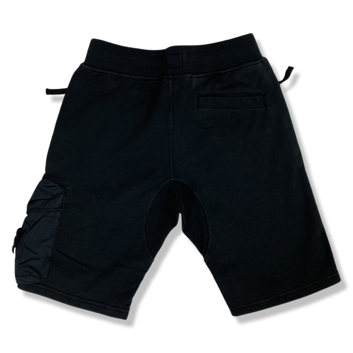 Stone Island – Bermuda in felpa – nero - immagine 3