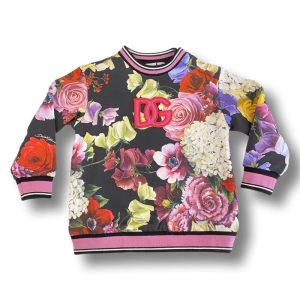Dolce & Gabbana – Felpa fiori – MUlticolor