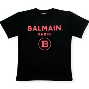 Balmain – T shirt manica corta – Nera