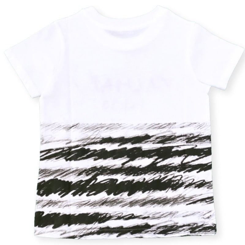 Balmain – T shirt manica corta – Bianca Nera - immagine 3