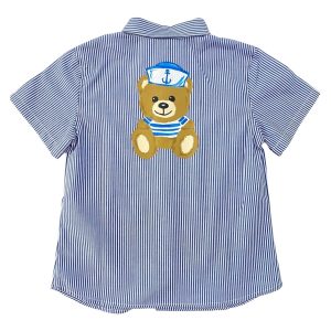 Moschino – Camicia manica corta orsetto