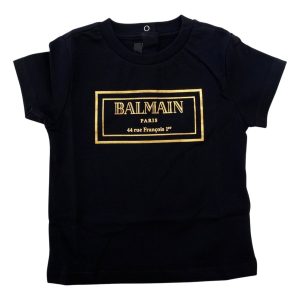 Balmain – T shirt manica corta – Nera
