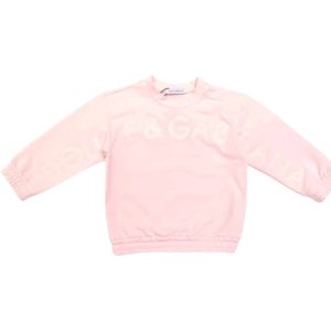 Dolce & Gabbana – Felpa neonata – Rosa