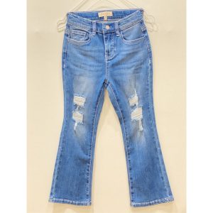 Twinset – Pantalone in jeans modello trombetta