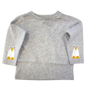 Stella McCartney – T shirt manica lunga – Grigio