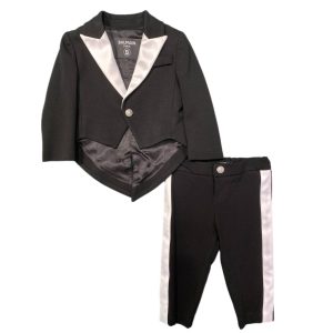 Balmain – Completo due pezzi giacca a punta