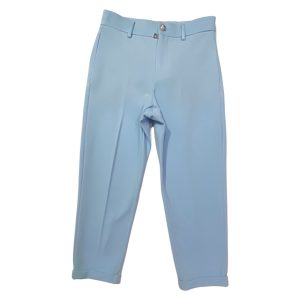 Balmain – Pantalone color cielo logato
