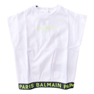 Balmain – T-shirt smanicata per bambine