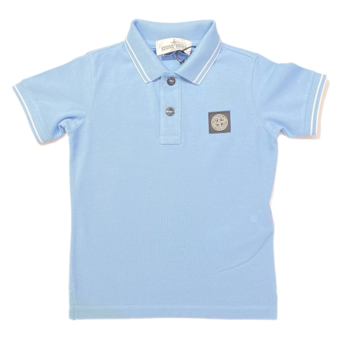 Stone sland – Polo manica corta – Celeste - immagine 2