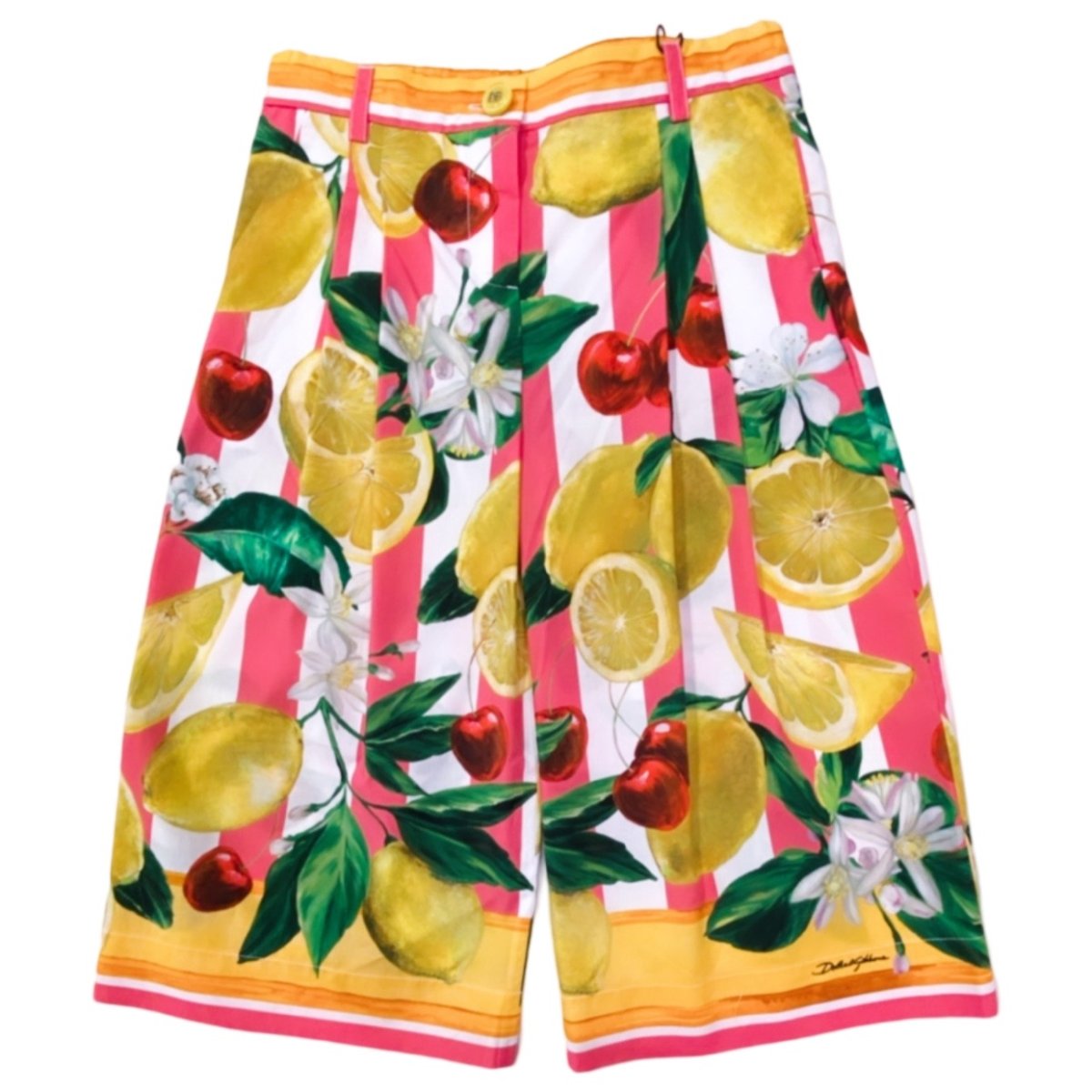 Dolce & Gabbana – Pantalone colorato con frutta
