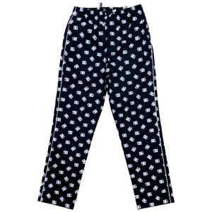 Dolce & Gabbana – Pantalone lungo nero logato