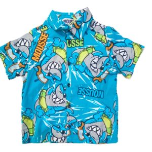 Mousse – Camicia manica corta – Azzurro