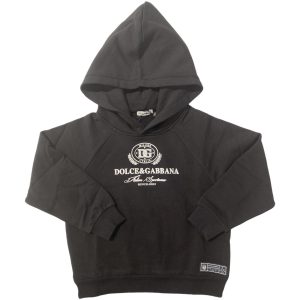 Dolce & Gabbana – Felpa con cappuccio – Nera