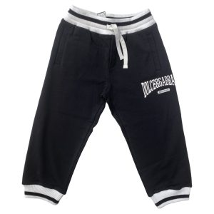 Dolce & Gabbana – Pantalone in felpa – Nero