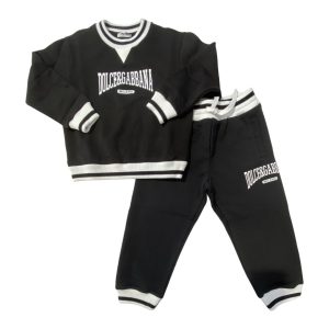 Dolce & Gabbana – felpa con logo nero