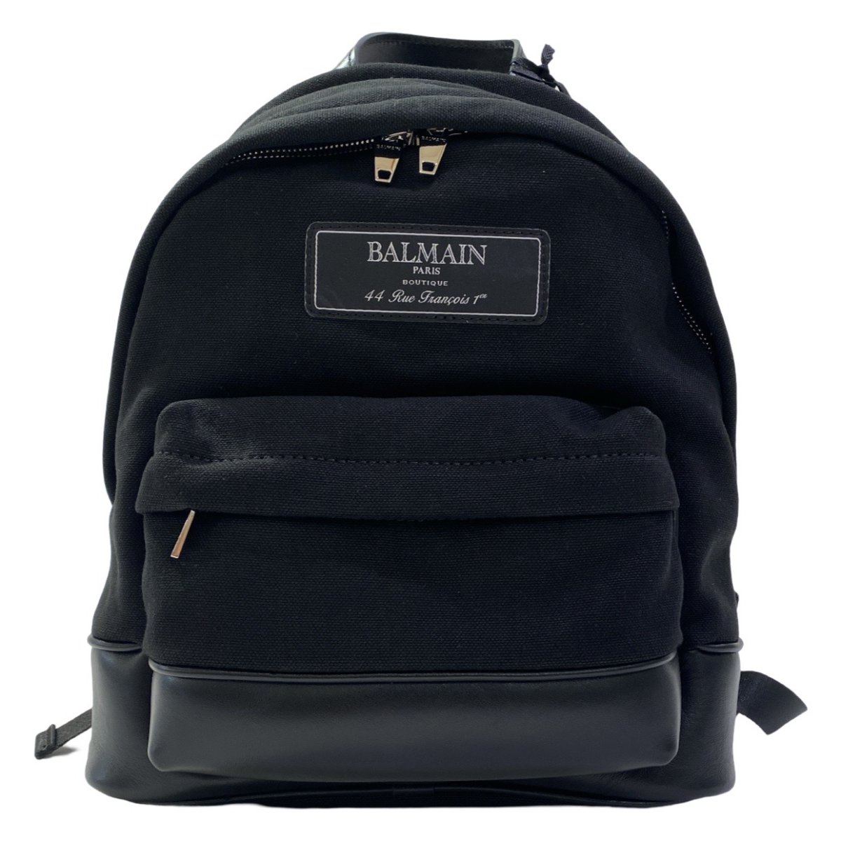 Balmain – Zaino nero con logo - immagine 2