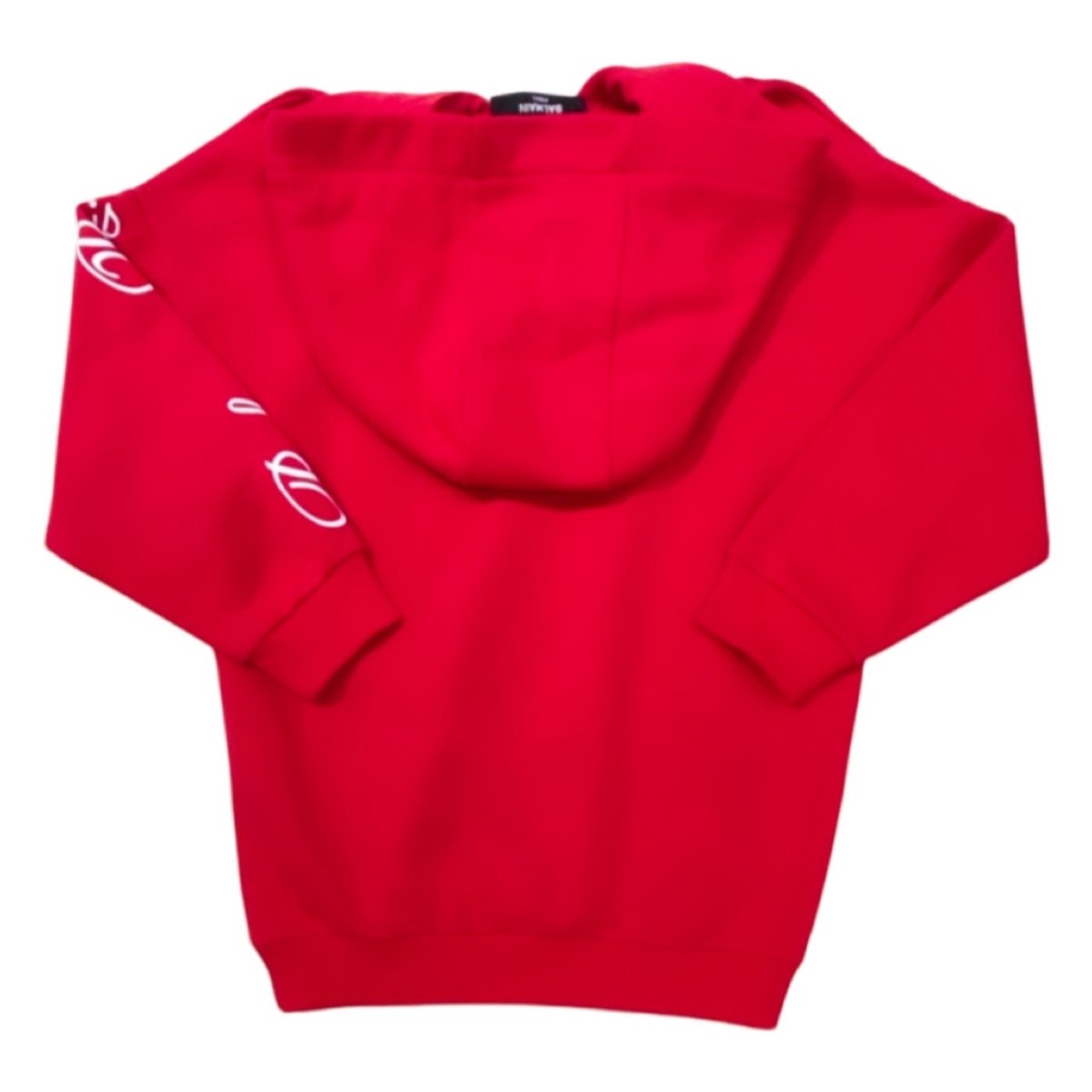 Balmain – Felpa rossa logata con drago - immagine 4