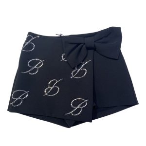 Miss Blumarine – gonna pantalone – nero