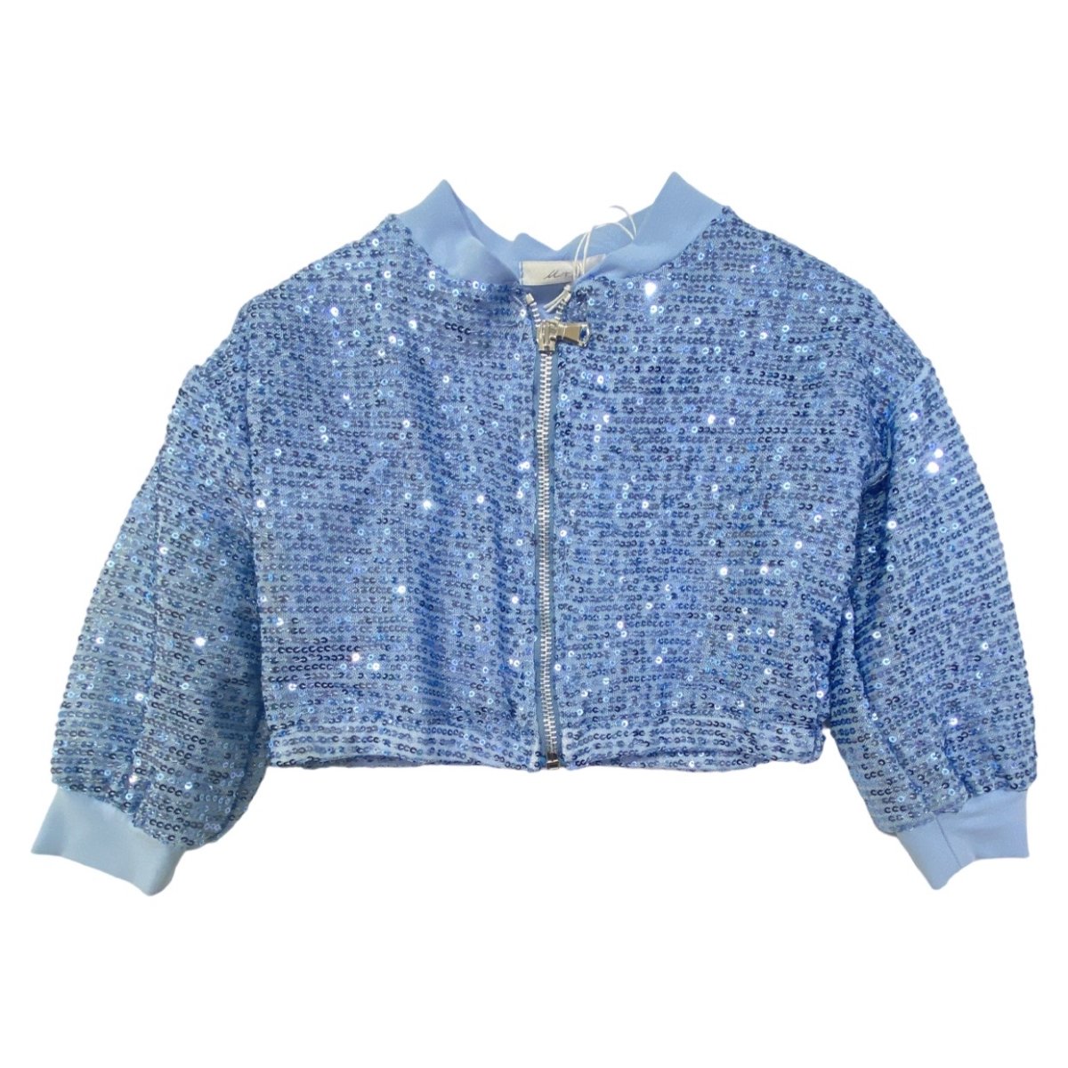 U+E – Giacchino per bambina azzurro - immagine 3