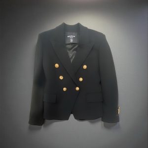 Balmain – Jacket con bottoni oro