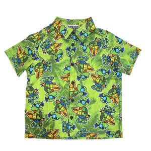 Mousse – Camicia popeline ninja surf