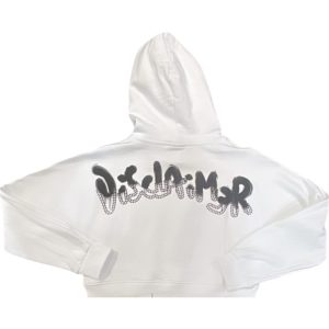 Disclaimer – Felpa con cappuccio per bambina