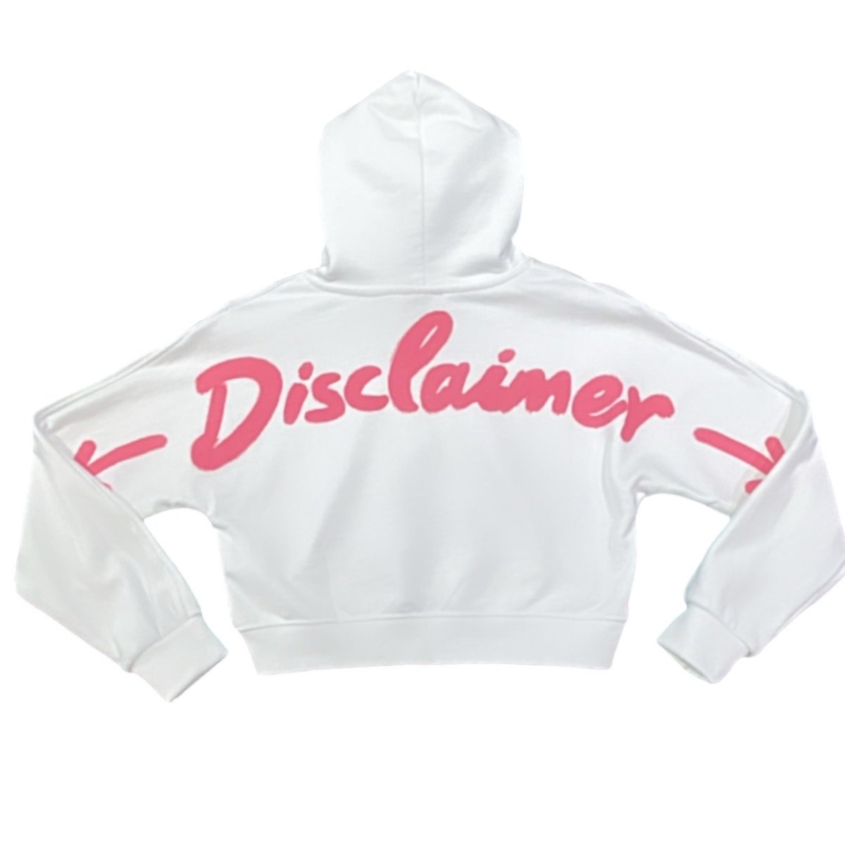 Disclaimer – Felpa cropped con cappuccio - immagine 2