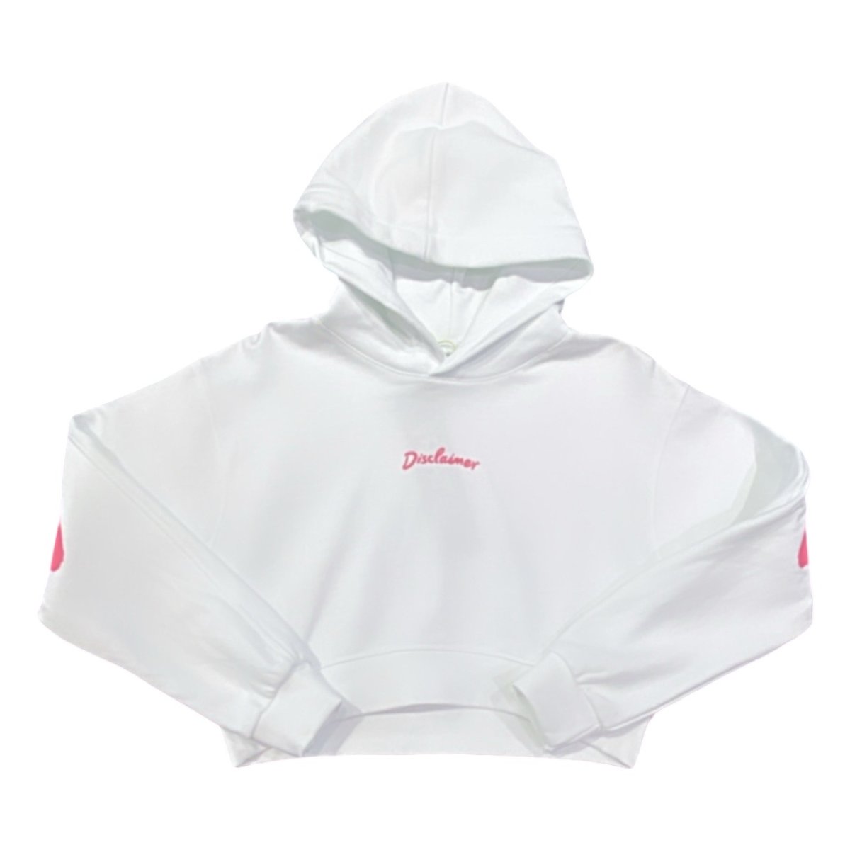 Disclaimer – Felpa cropped con cappuccio - immagine 3