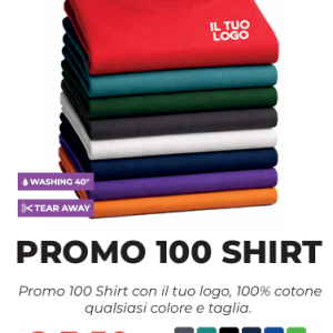 100 SHIRT SOLO FRONTE