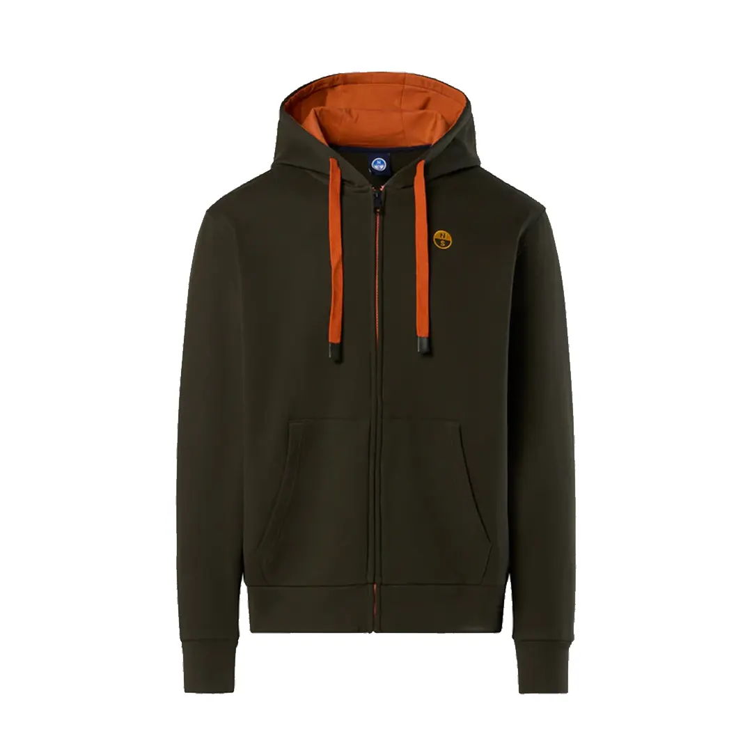 Felpa Zip Cappuccio - immagine 3