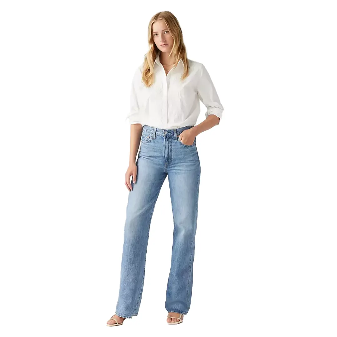 Jeans Donna Ribcage Wide Leg - immagine 2