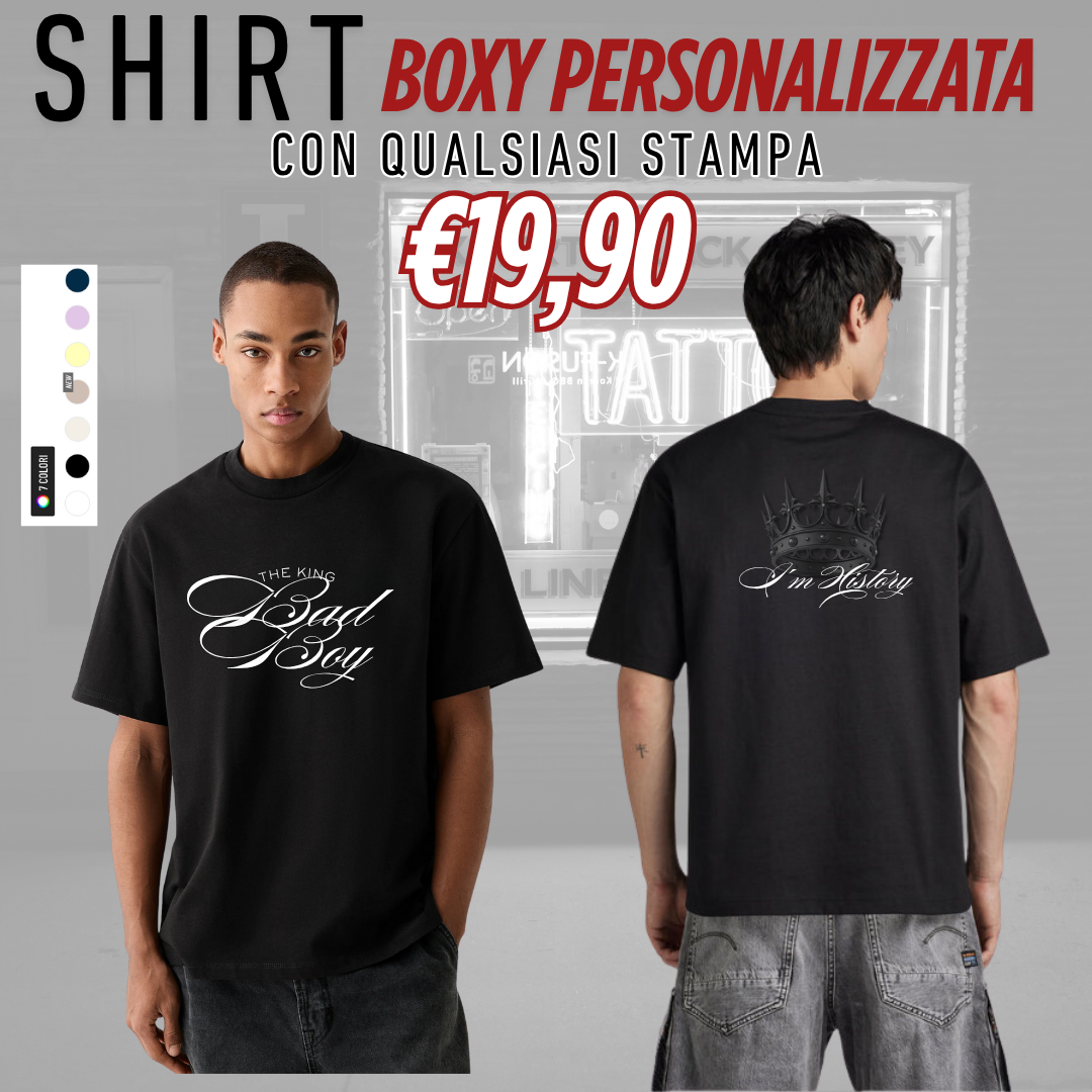 -Shirt Boxy fit - immagine 4