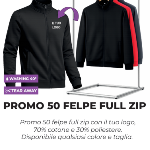 50 FELPE FULL ZIP