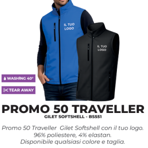 50 GILET TRAVELLER