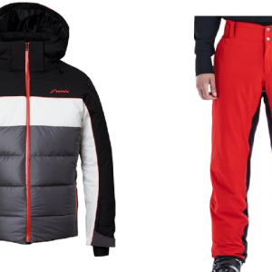 Completo Sci Phenix Virtual Border Jkt Thunderbolt Pants Rosso