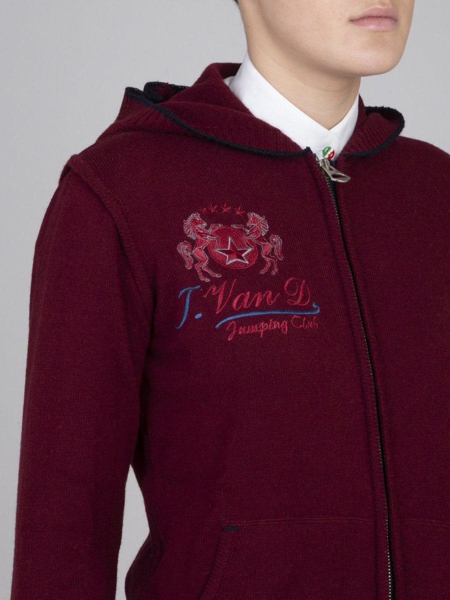 FELPA CON CAPPUCCIO LANA – DISPONIBILE - immagine 5