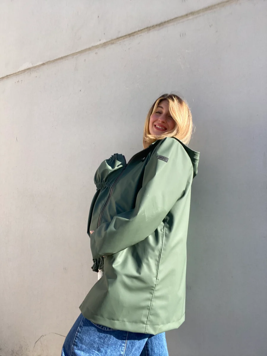 MaDDy - la Giacca Premaman con Baby Wearing - immagine 5