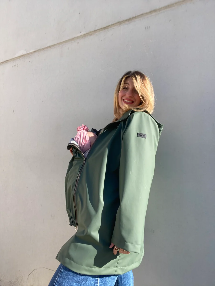 MaDDy - la Giacca Premaman con Baby Wearing - immagine 6
