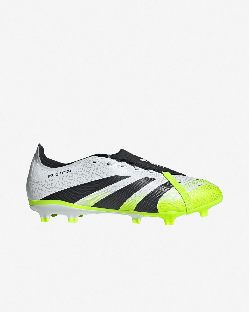Scarpe Calcio Adidas Predator League MG Multiterreno Bianco Giallo - immagine 2