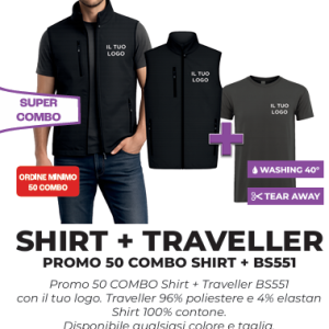 COMBO 50 SHIRT + TRAVELLER