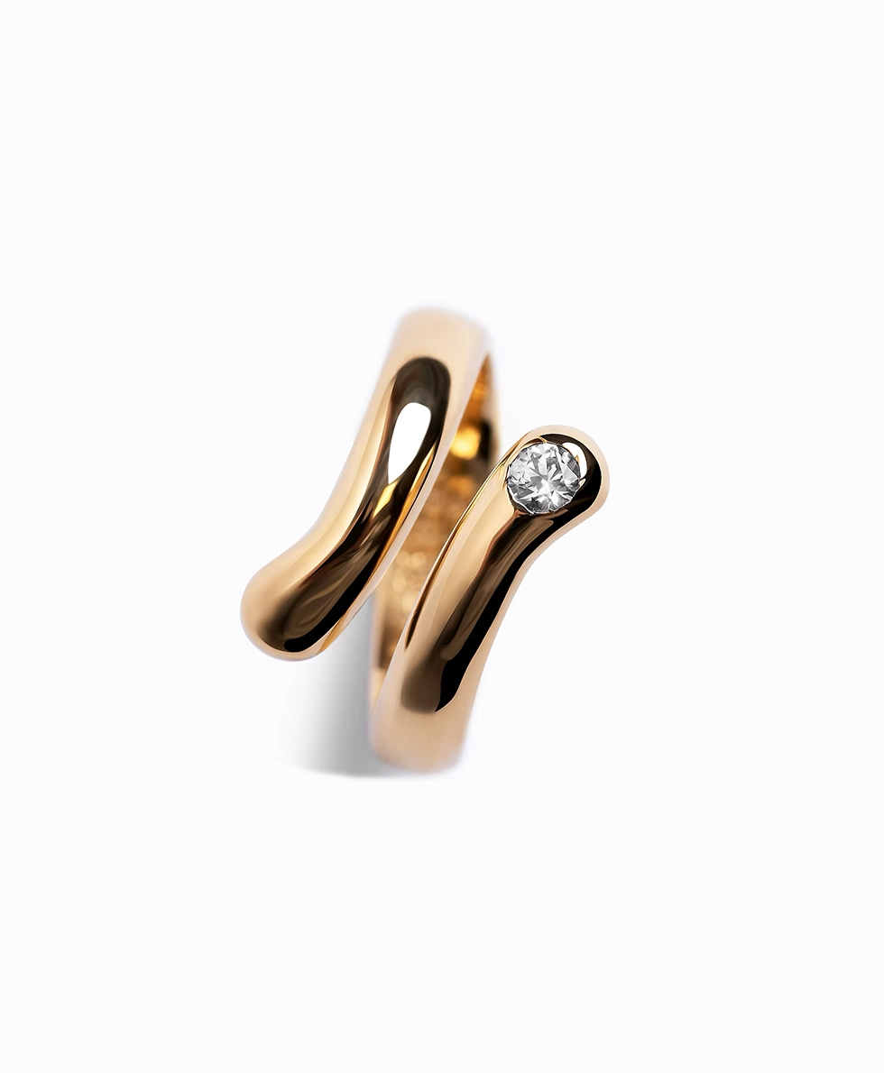 Anello Onda Gold - immagine 5